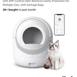 Cat Automatic Litter Box 
