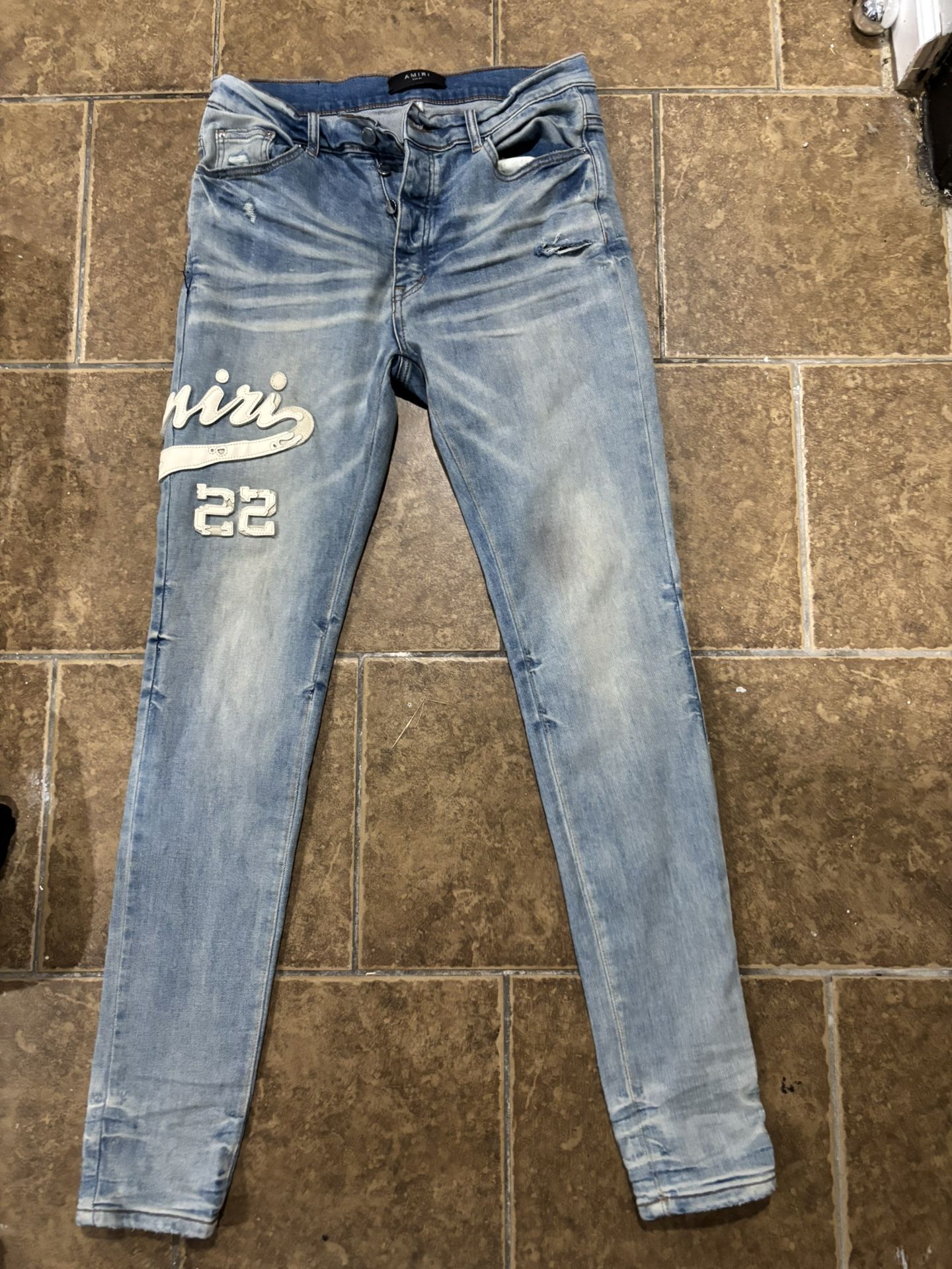 Size 34 Amiri Varsity Jeans