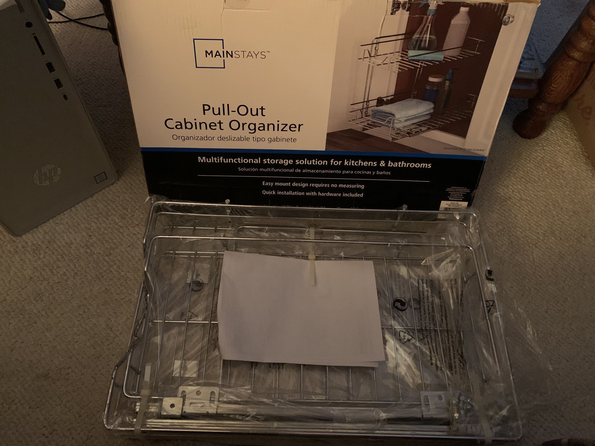 Cabinet Organizer…Pull-Out