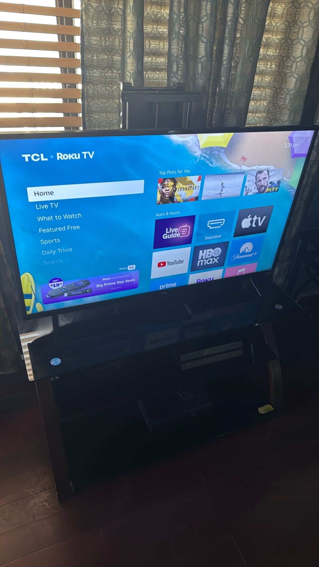 TCL 42 Inch 4k HDR Tv