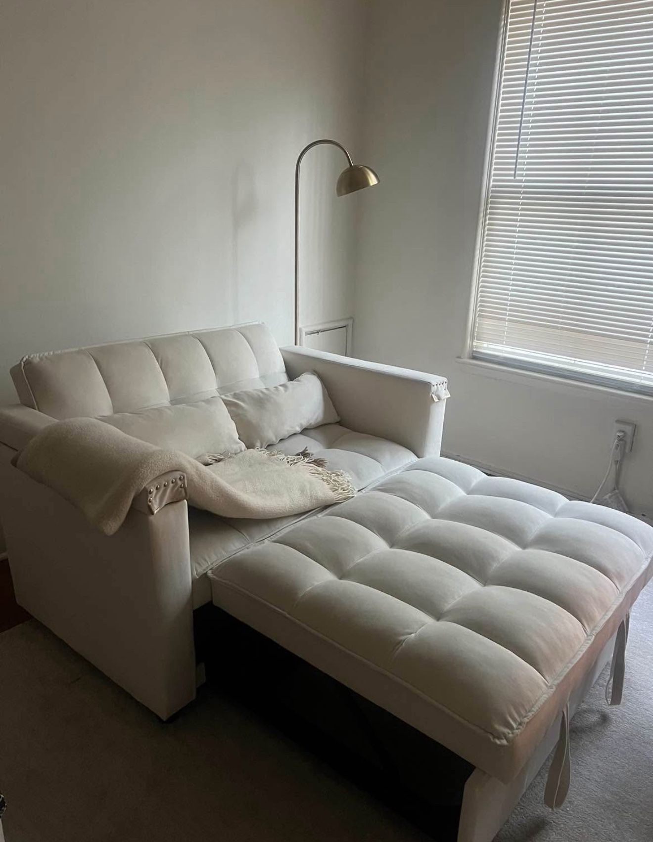 Sofa Bed Couch 3-in-1 Pull Out 48”