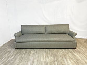 ( Delivery Available ) Robin Bruce Bristol Contemporary Light Gray Sofa