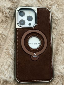 Leather Phone Case iPhone 15 PRO MAX