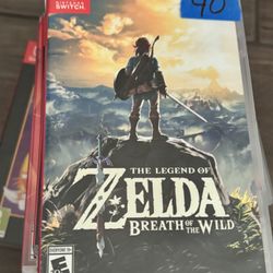 The Legend Of Zelda Breath Of The Wild Nintendo Switch 