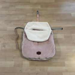 JJ Cole - Bundleme Original, Baby Bunting Bag, Winter Protection for Baby Car Seats and Strollers - Pink