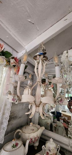 Chandelier vintage shabby #4