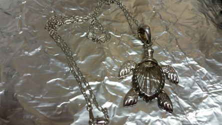 Silver necklace