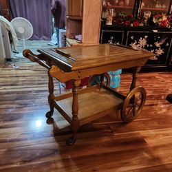 Antique Rolling Cart