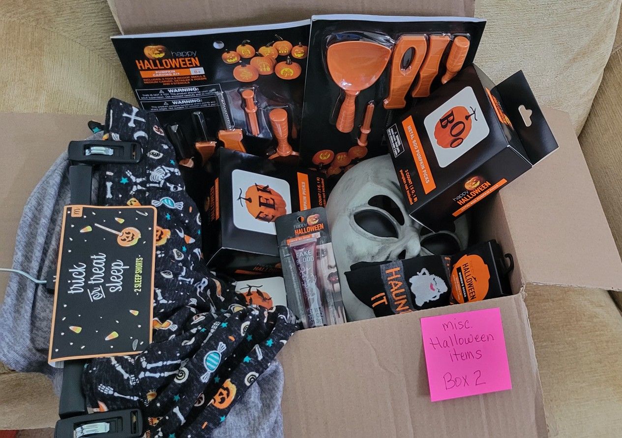 miscellaneous HALLOWEEN items