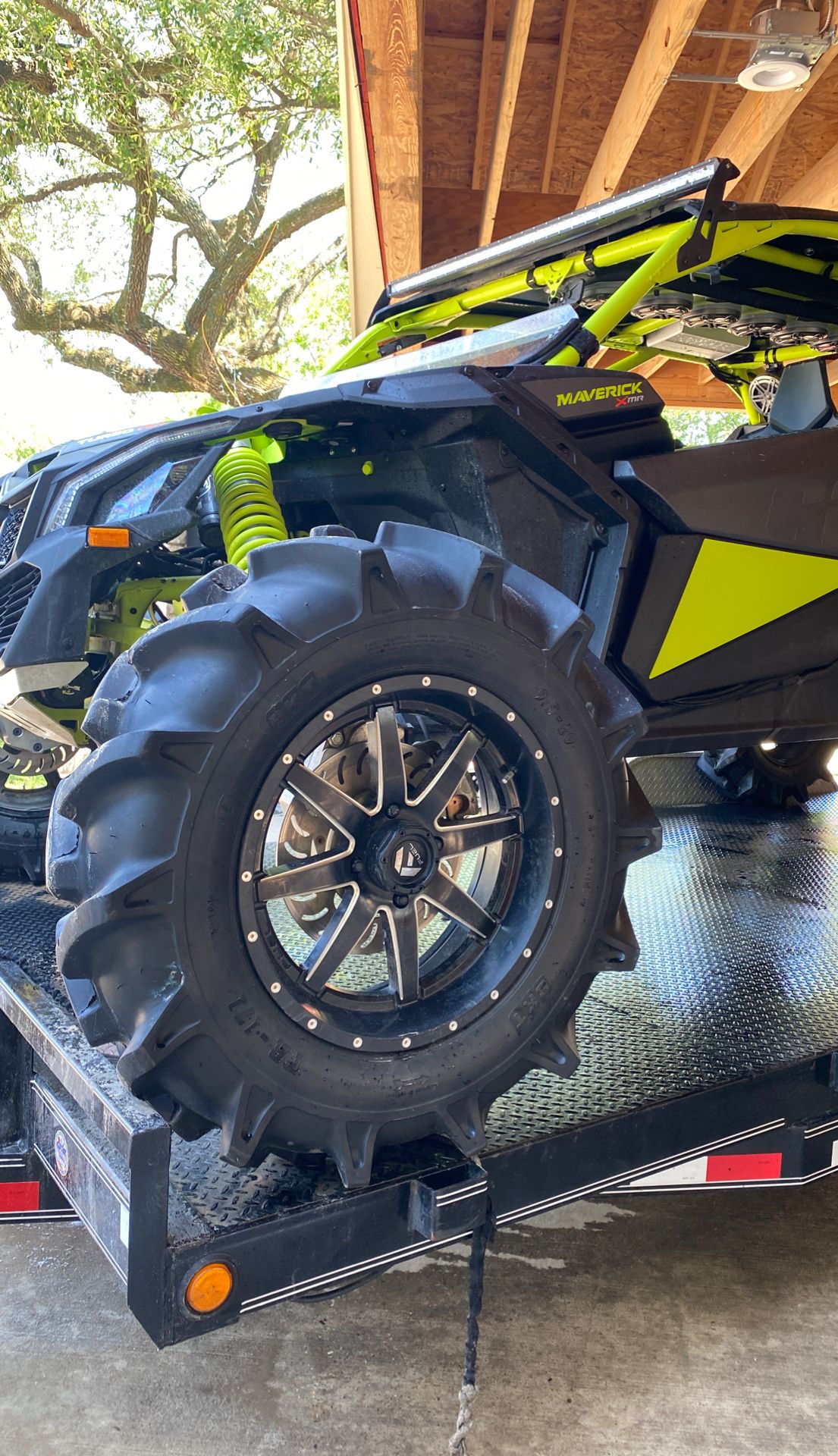 20inch Fuel wheels on 37 BKTs Can am bolt pattern for Sale in Houston