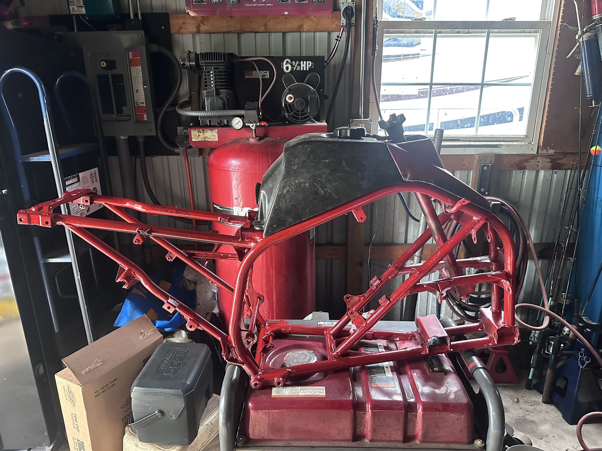 Yamaha blaster frame & Title 1990