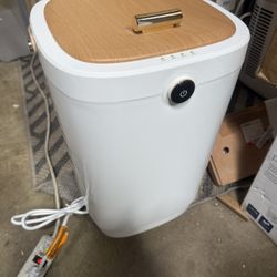 Towel Warmers for Bathroom Bucket，Luxury Large Spa Towel Hot Warmer Bucket Style-Hot Towels in 10 Minutes-Fits Up to Two Oversized Towels - Bathrobe, 