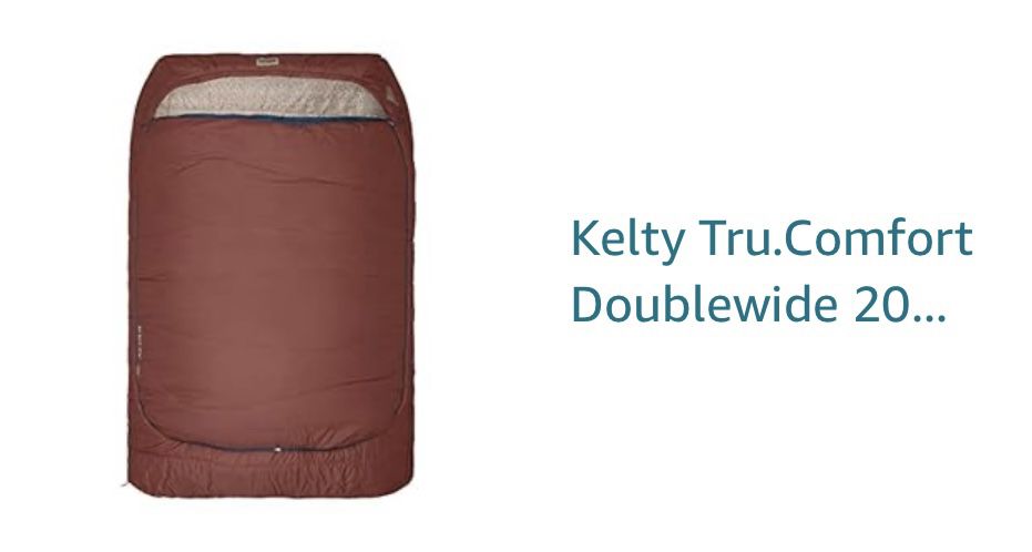Kelty Tru.Comfort Doublewide 20 Degree Sleeping Bag