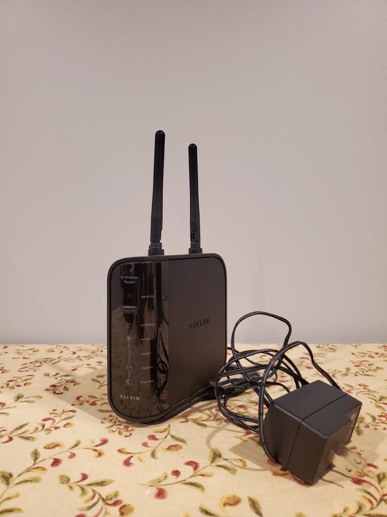 Belkin Wireless N Router with 4-Port Switch