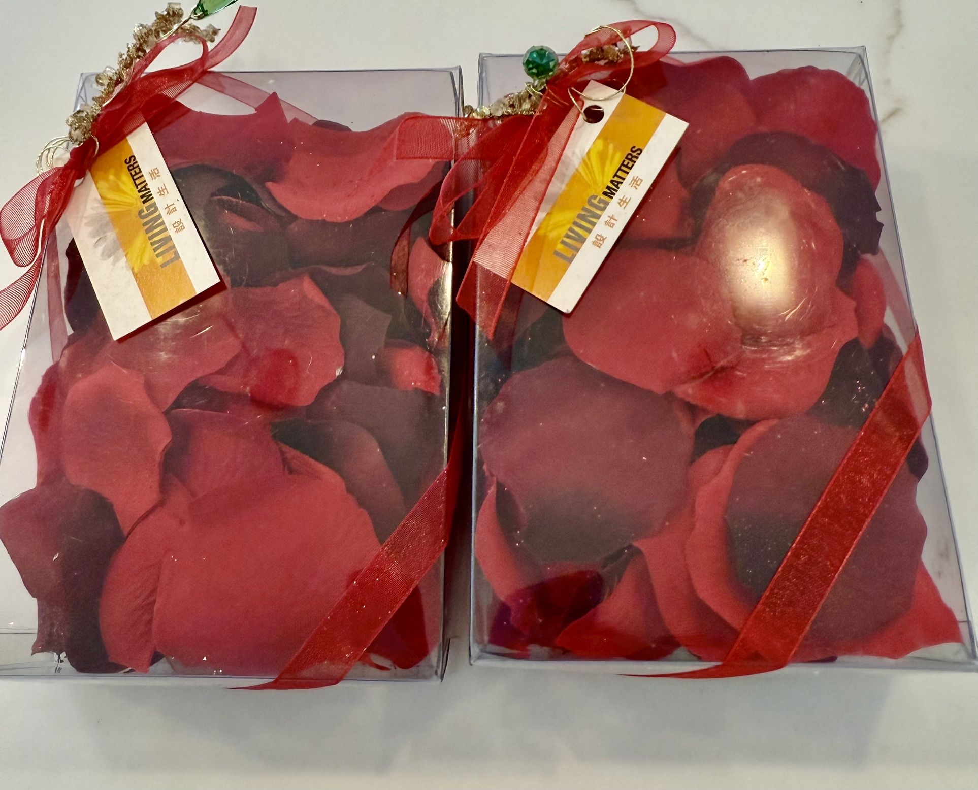 2 Box New Fuax Red Rose Petals for Wedding Party Decor