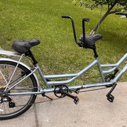 SUN BRICKELL TANDEM BIKE (7 Speed) STORM BLU
