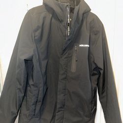 NEW Hollister FAUX FUR-LINED ALL-WEATHER JACKET