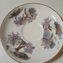 Royal Worcester very important person saucer 