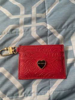 Betsey Johnson wallet keychain
