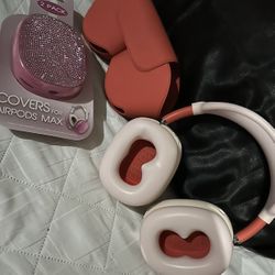 airpod max headphones -pink