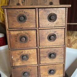 Antique Spice Cabinet