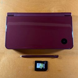 Modded DSi XL/LL Burgundy 32GB