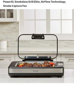 Smokeless Electric Grill Elite. Like new