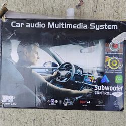 Car Audio Control Screen 