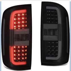 DNA MOTORING Pair of LED Brake/Tail Lamps Compatible with Chevy Colorado 2015-2022, Black Housing/Smoked Lens, GM GM, TL-ZTL-013-SM