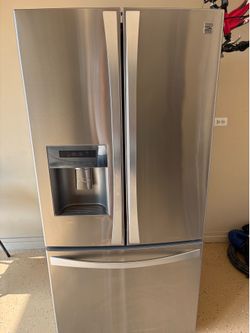 Kenmore Elite stainless steel refrigerator