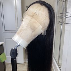 13x6 30” Straight Lace Wig