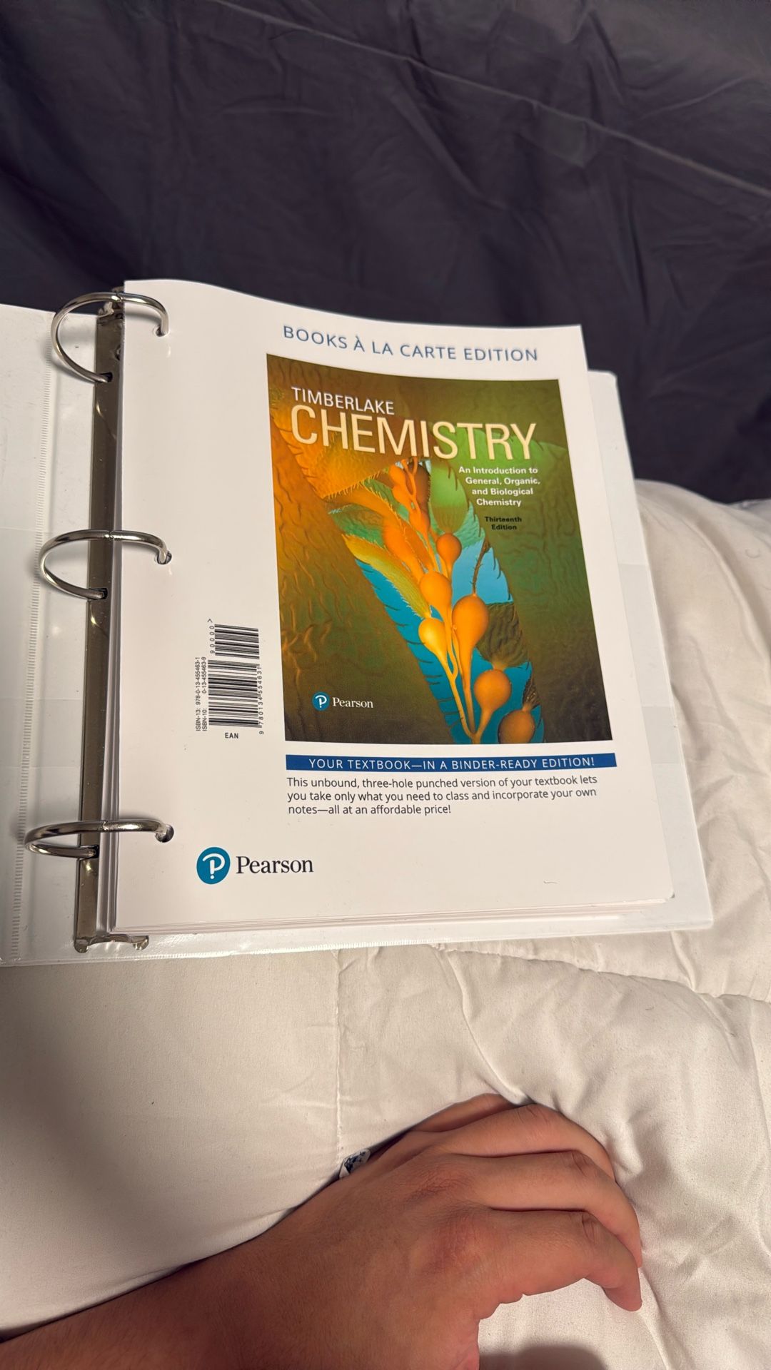 Timberlake Chemistry 3 Whole Punched Version