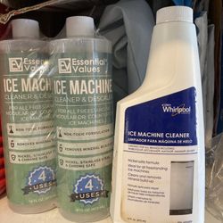 2 New Ice Maker Washing Solutions($10) + 1 Whirlpool ice Machine Cleaner ($10) In San Clemente 