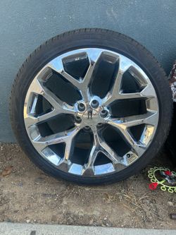 24 inch snowflake rim