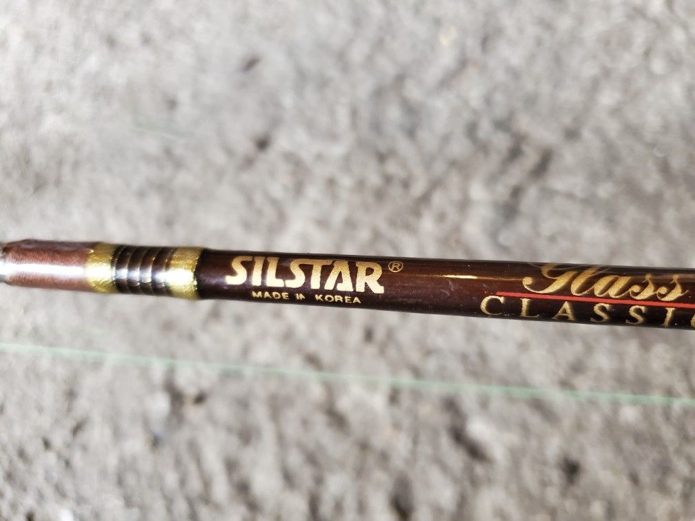 SilStar Glass Classic Tiny Rod And Reel