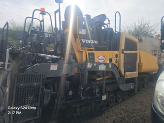 2017 volvo paver