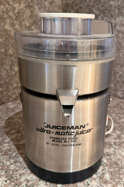 Juiceman Ultra-matic Juicer  MJ 700 Stainless Steel