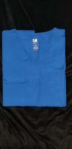 Dagacci Medical Uniform Unisex Scrubs Set Scrub Top and Pants