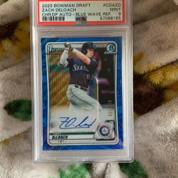 Zach DeLoach MLB Autographed Trading Card