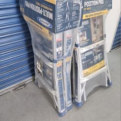 Werner MULTI-POSITION PRO Ladder New Never Used $170 Each 
