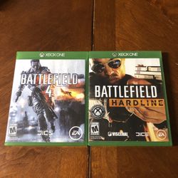 Battle Field 4 and Hardline Xbox One
