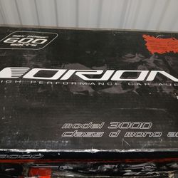 Orion 2ch Amp 600w Brand New $200dirm Pickup Only Serious Buyers Please Yes It Is Avaliable 