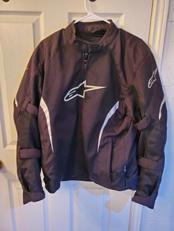 Alpines Stars Womens XL motorcycle jacket padded