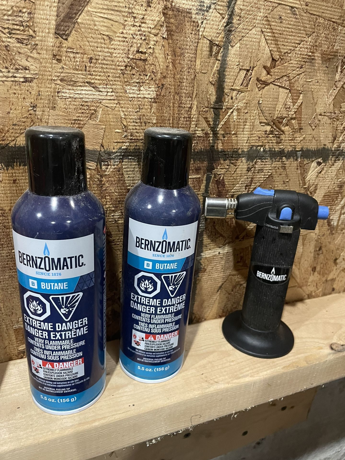 Bernzomatic Torch And Fuel