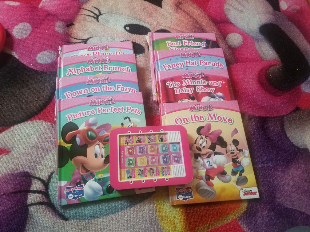 Minnie books collection with me reader