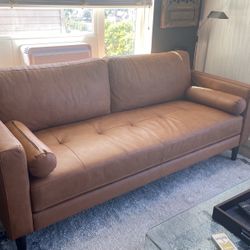 Sofa, Lounge Chair And A/c