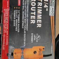 Chicago Trimmer Router 