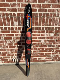 Vintage Jobe HPT Slalom Water Ski Professional Open Class Graphite 65 Inch SEE PICS READ DESCRIPTION The rubber for the boots are in great shape. Ther