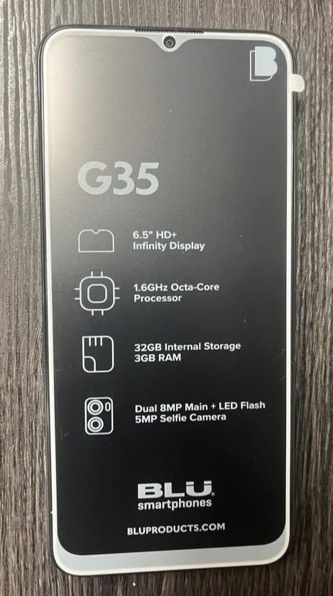 Gen Mobile G35 Smart phone And 12 Months Of Service