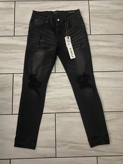 Purple jeans